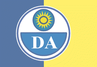 [Democratic Alliance flag]
